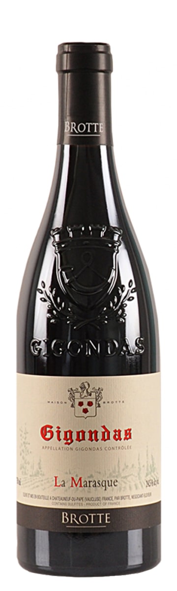 Maison Brotte La Marasque Gigondas 2018  Front Bottle Shot