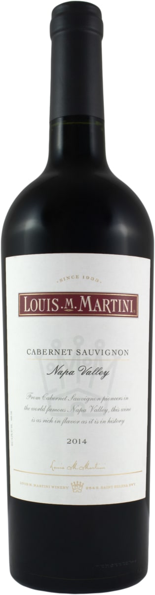 Louis Martini Napa Valley Cabernet Sauvignon (1.5 Liter Magnum) 2014 Front Bottle Shot