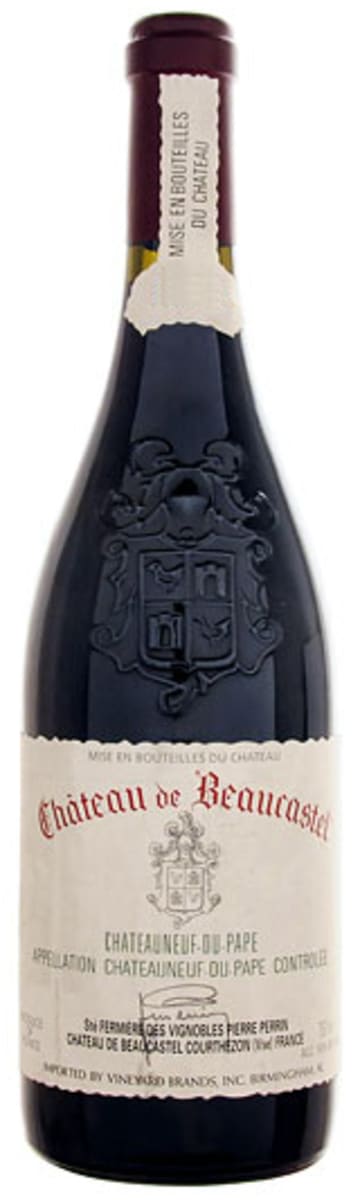 Chateau de Beaucastel Chateauneuf-du-Pape (1.5 Liter Magnum) 2001  Front Bottle Shot