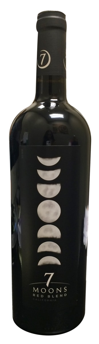 7 Moons Red Blend 2019  Front Bottle Shot