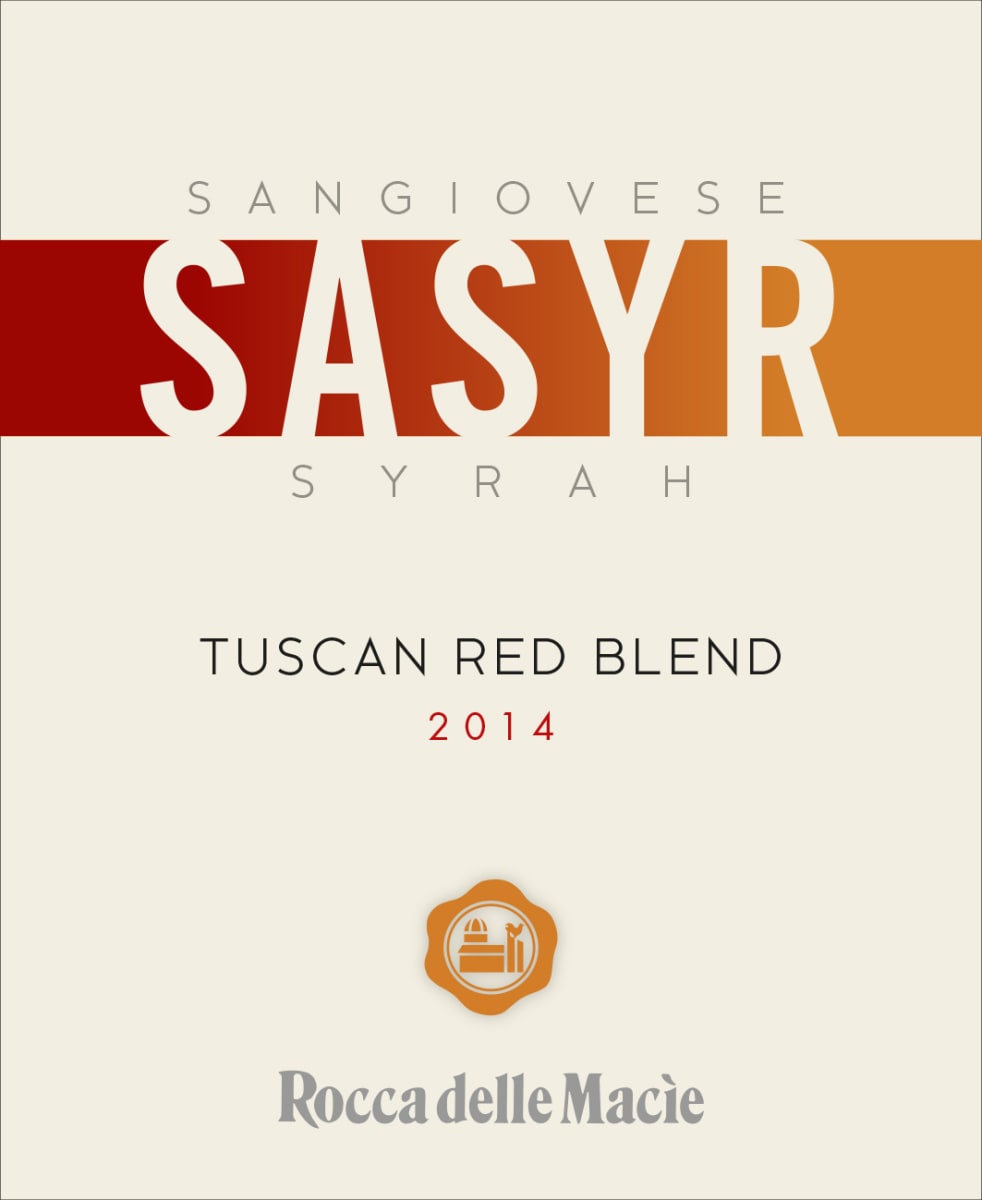 Rocca delle Macie Sasyr (5 Liter Bottle) 2014  Front Label