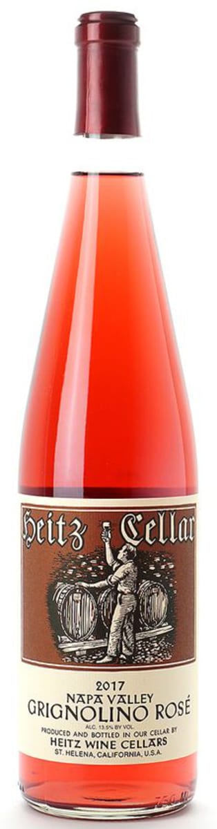 Heitz Cellar Grignolino Rose 2017 Front Bottle Shot