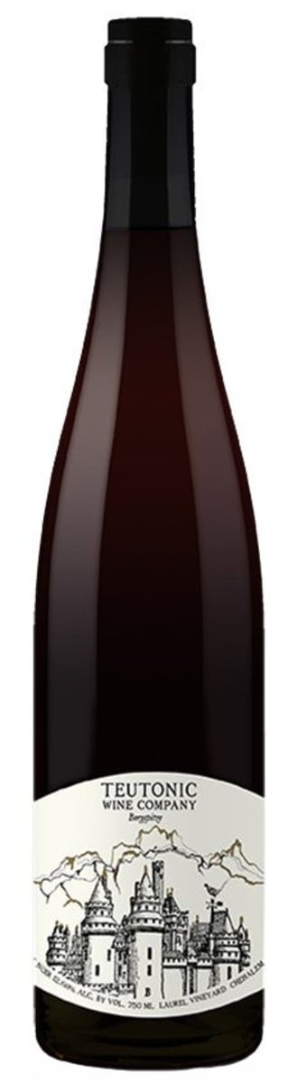 Teutonic Bergspitze Weisse Pinot Noir 2016 Front Bottle Shot