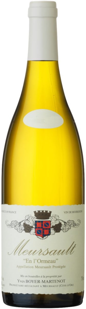 Boyer-Martenot Meursault L'Ormeau 2016  Front Bottle Shot