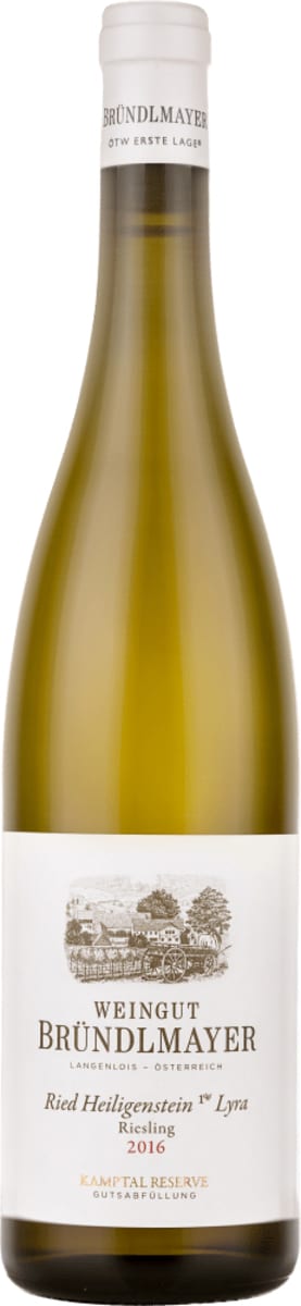 Brundlmayer Zobinger Heiligenstein Lyra Riesling 2016  Front Bottle Shot