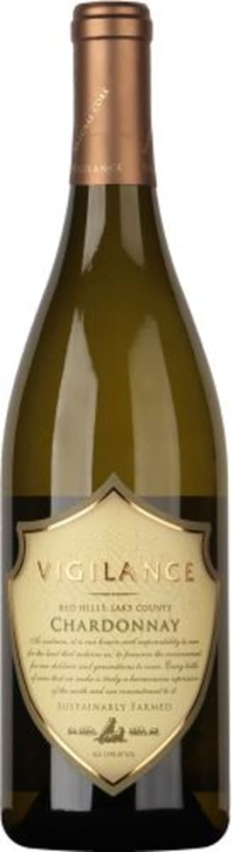 Vigilance Chardonnay 2016  Front Bottle Shot