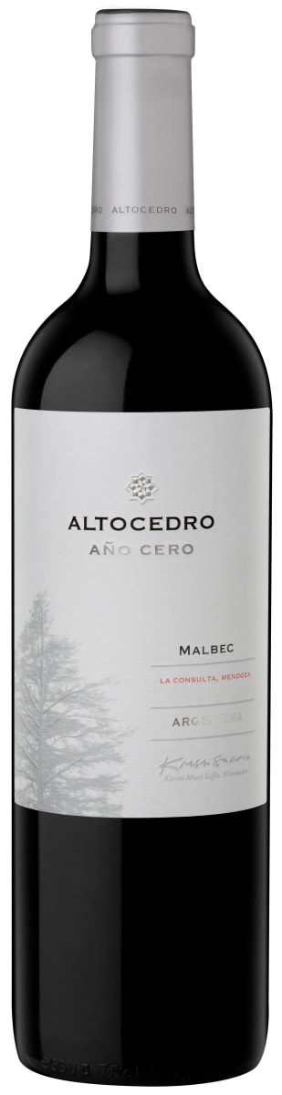 Altocedro Ano Cero Malbec 2016 Front Bottle Shot