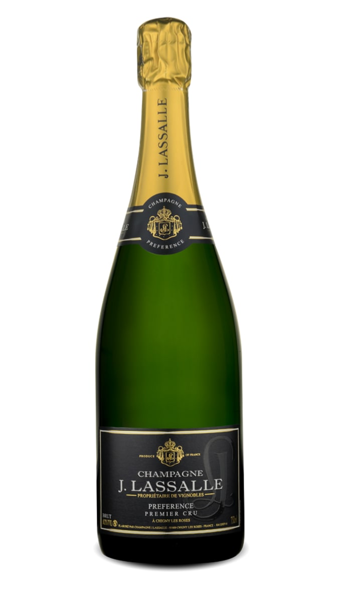 J. Lassalle Brut Preference Premier Cru  Front Bottle Shot