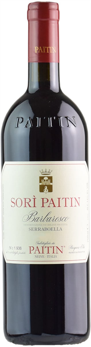 Paitin Barbaresco Sori Paitin Serraboella 2019  Front Bottle Shot