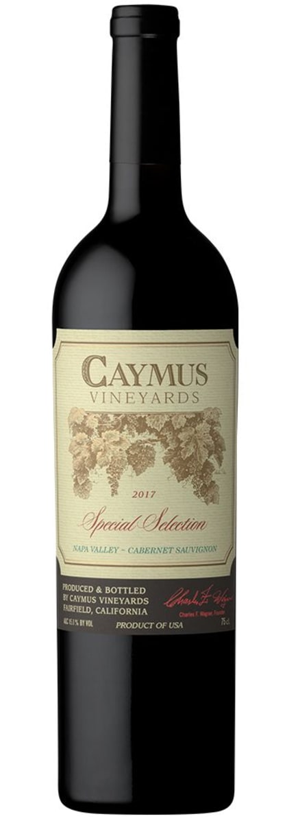 Caymus Special Selection Cabernet Sauvignon 2017  Front Bottle Shot