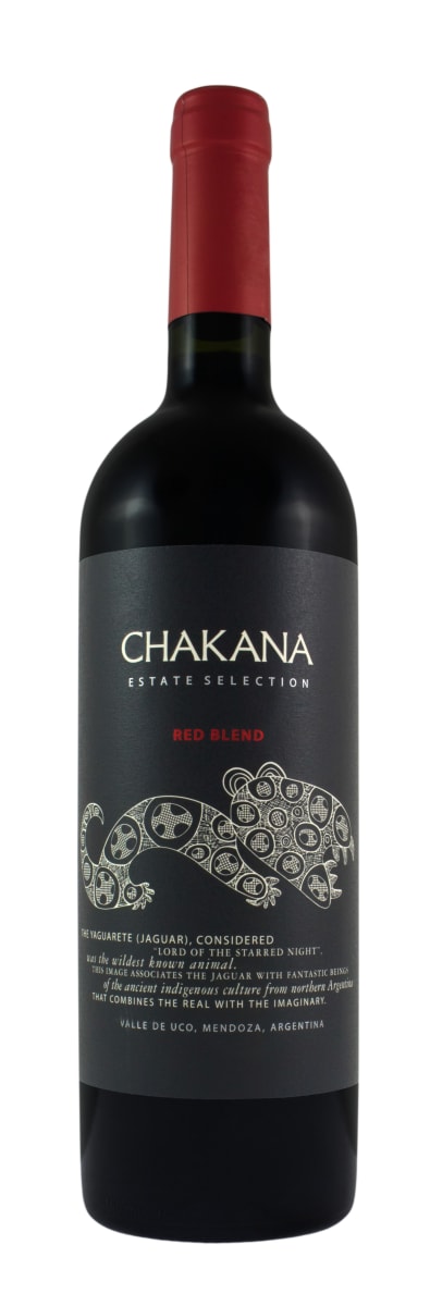 Bodega Chakana Estate Selection Red 2016  Front Bottle Shot