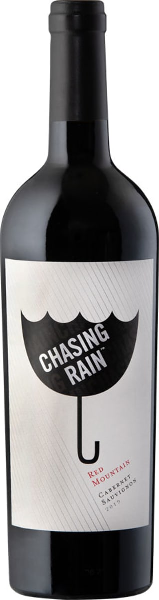 Chasing Rain Cabernet Sauvignon 2019  Front Bottle Shot