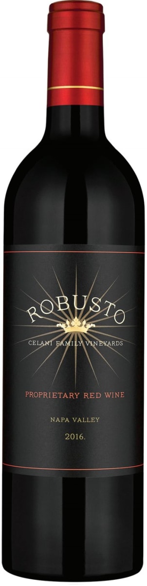 Celani Vineyards Robusto 2016 Front Bottle Shot