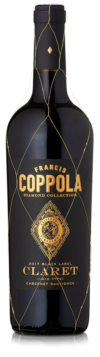 Francis Ford Coppola Diamond Collection Claret 2017  Front Bottle Shot