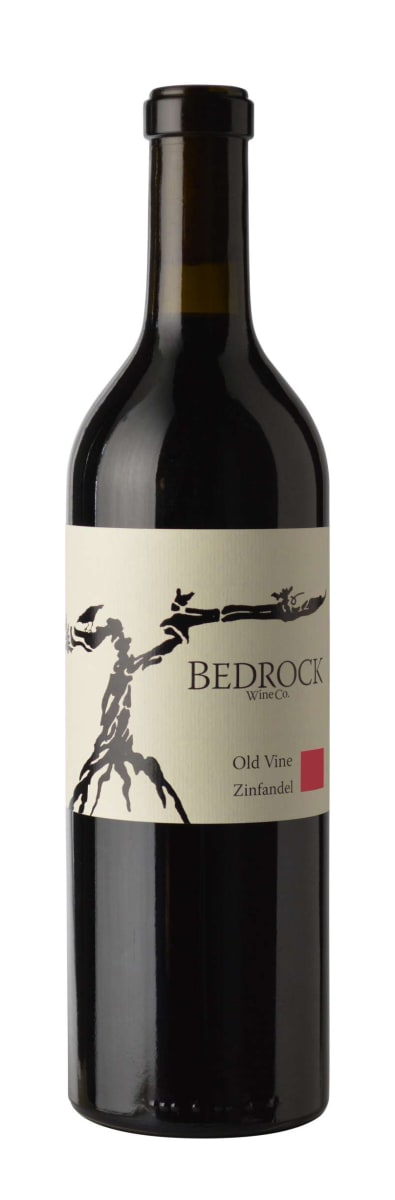 Bedrock Wine Company Old Vine Zinfandel 2019  Front Bottle Shot