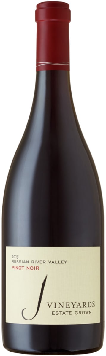 J Vineyards Russian River Pinot Noir 2015 Front Bottle Shot