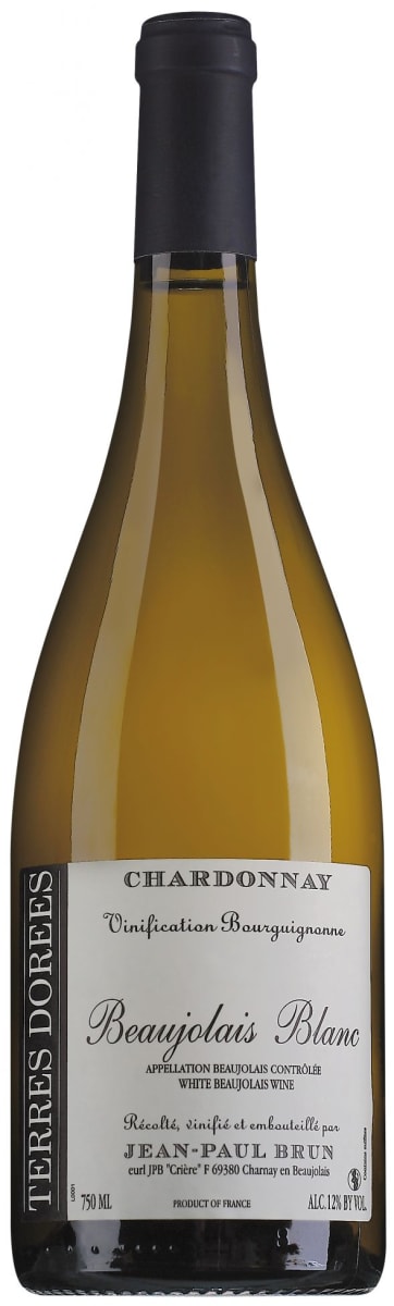 Jean-Paul Brun Domaine des Terres Dorees Beaujolais Blanc 2018  Front Bottle Shot