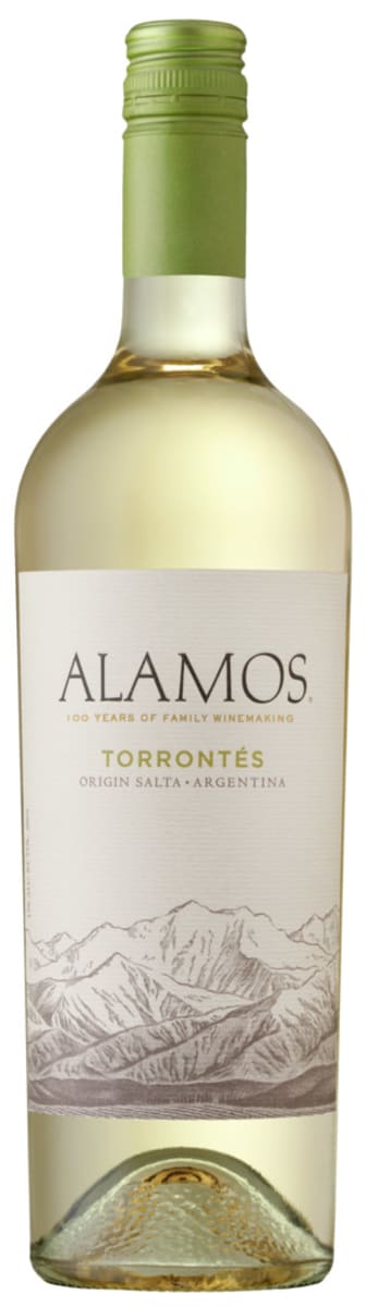 Alamos Torrontes 2017 Front Bottle Shot