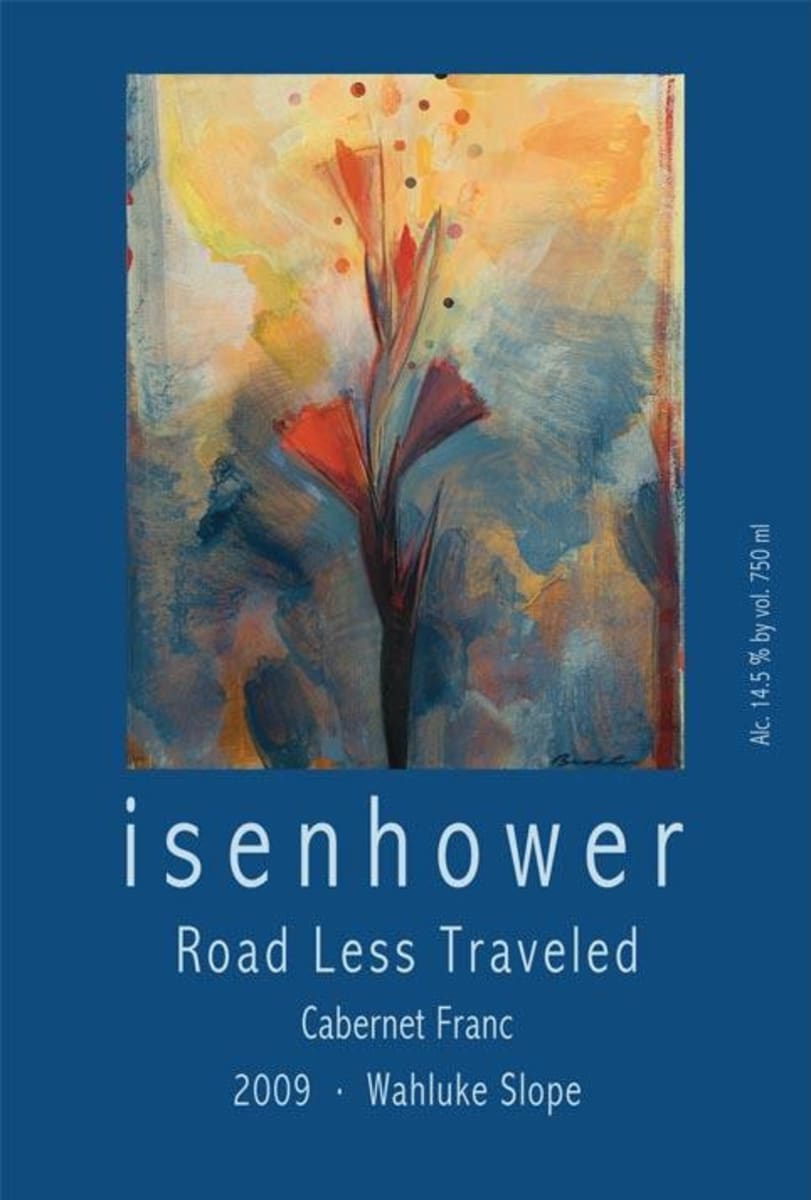 Isenhower Road Less Traveled Cabernet Franc 2009 Front Label