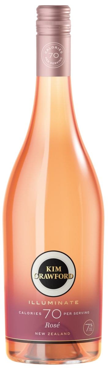 Kim Crawford Illuminate Rose 2021  Front Bottle Shot