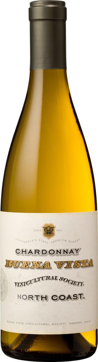 Buena Vista North Coast Chardonnay 2015 Front Bottle Shot