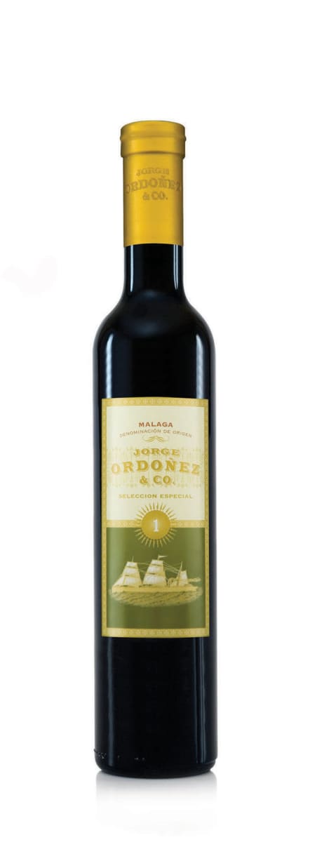 Bodegas Jorge Ordonez Malaga Number 1 Seleccion Especial (375ML half-bottle) 2016 Front Bottle Shot