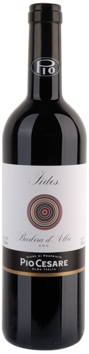 Pio Cesare Fides Barbera d'Alba 2015  Front Bottle Shot