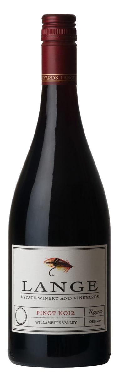 Lange Winery Reserve Pinot Noir 2016  Front Bottle Shot