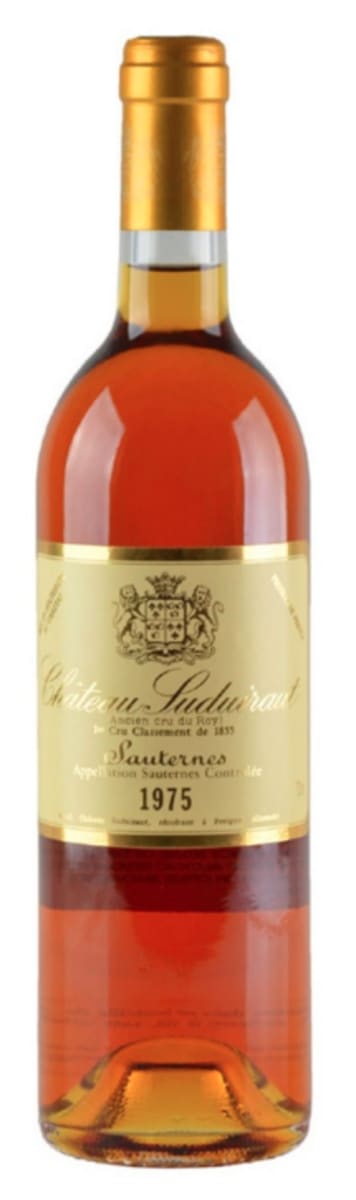 Chateau Suduiraut Sauternes (bin soiled label) 1975  Front Bottle Shot