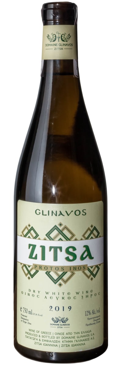 Domaine Glinavos Zitsa Debina 2019  Front Bottle Shot