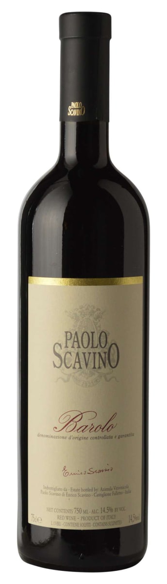 Paolo Scavino Barolo 2017  Front Bottle Shot
