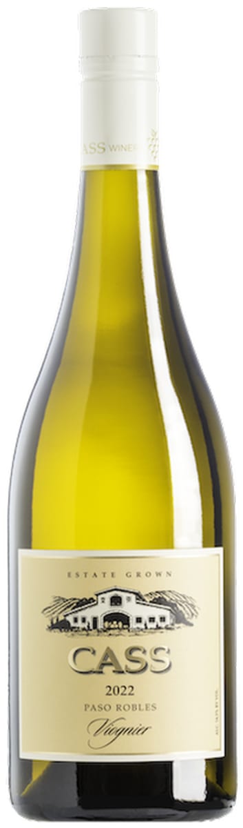 Cass Winery Viognier 2022  Front Bottle Shot