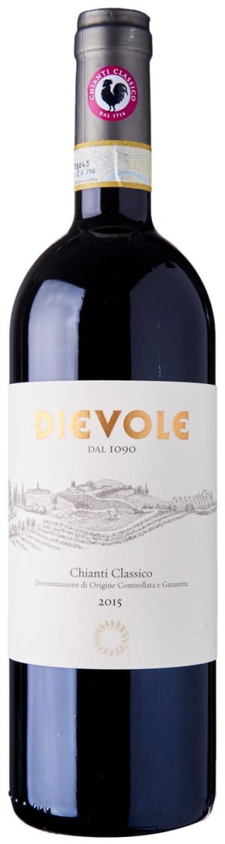 Dievole Chianti Classico 2015 Front Bottle Shot