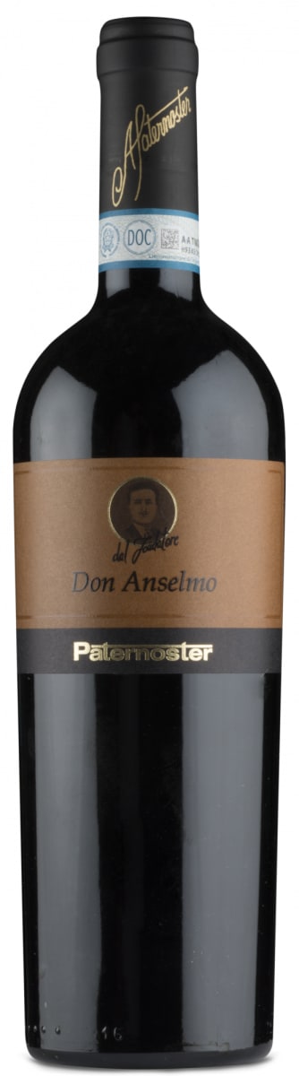 Paternoster Aglianico del Vulture Don Anselmo 2016  Front Bottle Shot