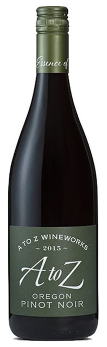 A to Z Pinot Noir 2015 Front Bottle Shot