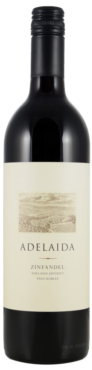 Adelaida Zinfandel 2016  Front Bottle Shot