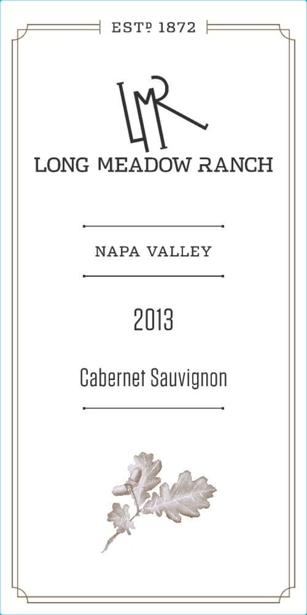 Long Meadow Ranch Cabernet Sauvignon (1.5 Liter Magnum) 2013  Front Label