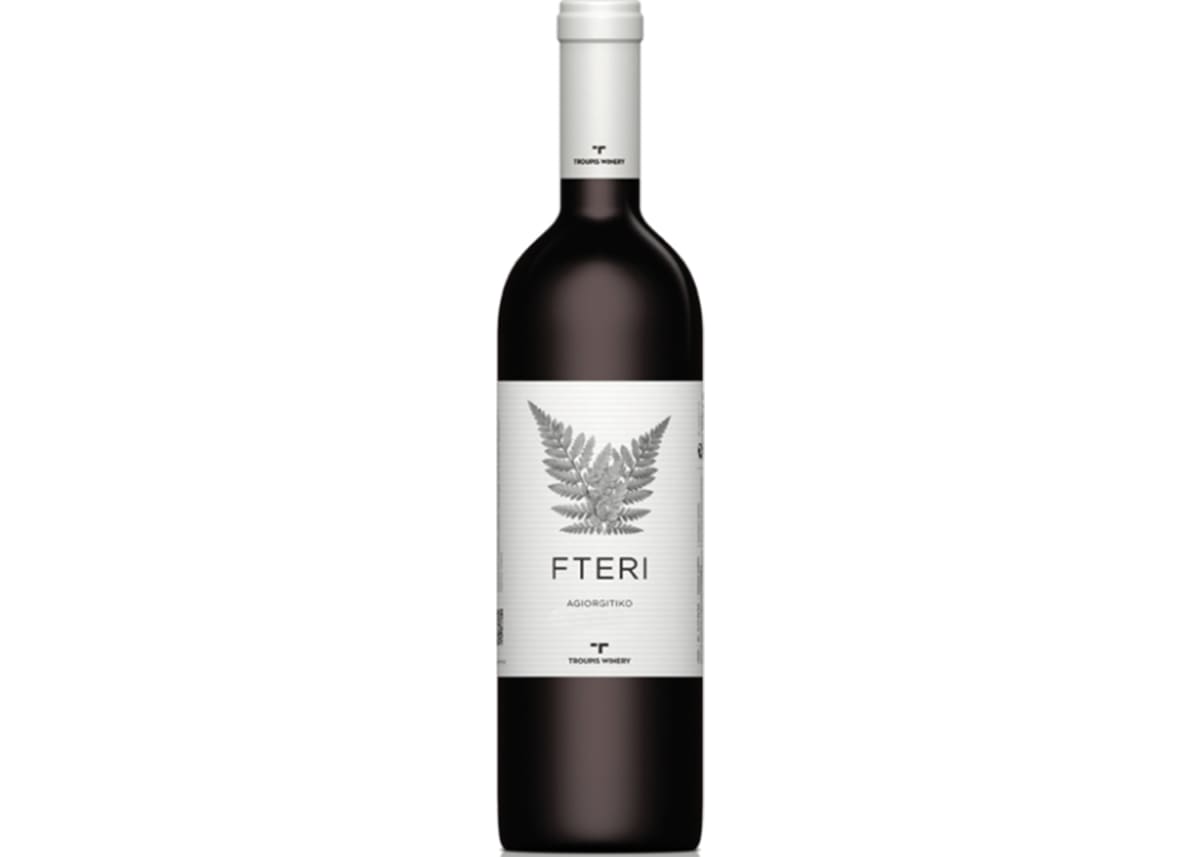 Troupis Winery Agiorgitiko Fteri 2019  Front Bottle Shot