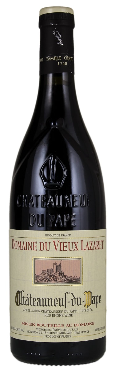 Domaine du Vieux Lazaret Chateauneuf-du-Pape 2018  Front Bottle Shot