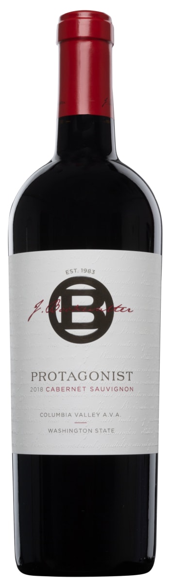 J. Bookwalter Protagonist Cabernet Sauvignon 2018  Front Bottle Shot