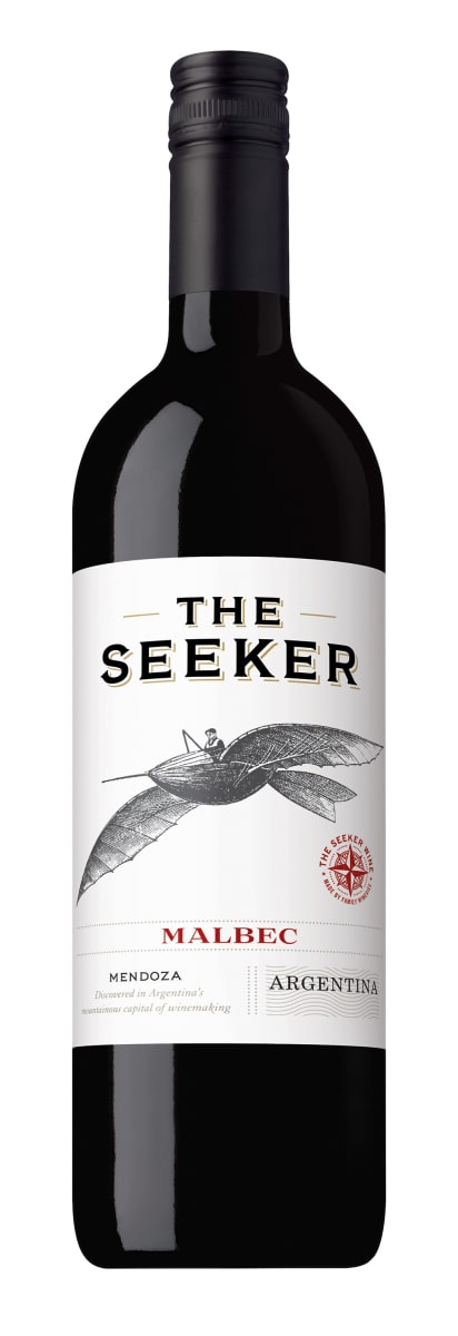 The Seeker Malbec 2021  Front Bottle Shot