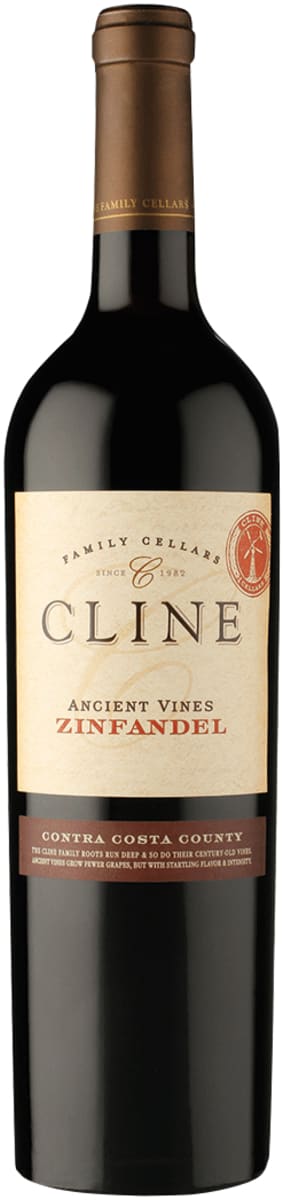 Cline Ancient Vines Zinfandel 2015 Front Bottle Shot