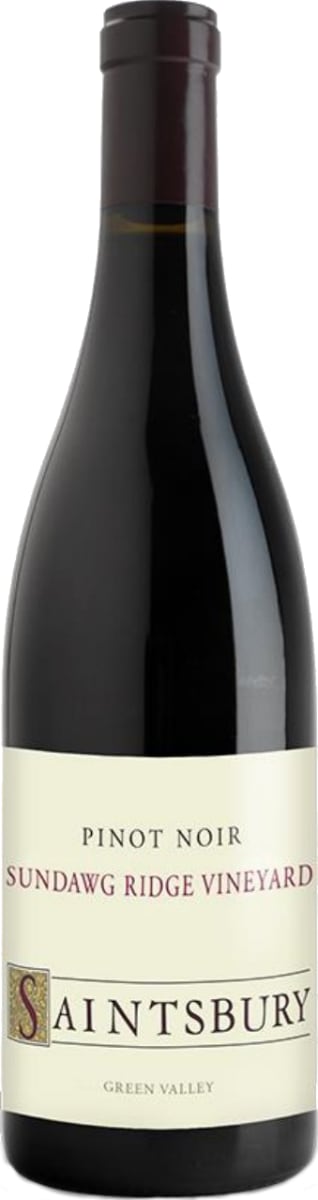 Saintsbury Sundawg Ridge Vineyard Pinot Noir 2015 Front Bottle Shot