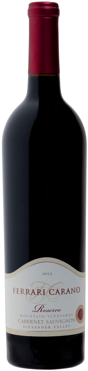 Ferrari-Carano Reserve Cabernet Sauvignon 2013 Front Bottle Shot