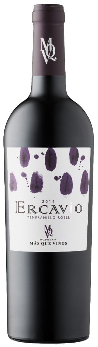 Ercavio Tempranillo 2014 Front Bottle Shot