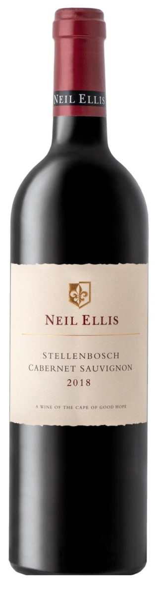 Neil Ellis Stellenbosch Cabernet Sauvignon 2018  Front Bottle Shot