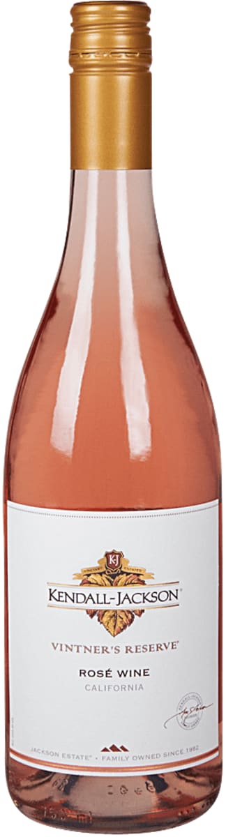 Kendall-Jackson Vintner's Reserve Rose 2017  Front Bottle Shot