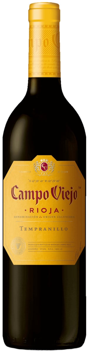 Campo Viejo Tempranillo 2017  Front Bottle Shot