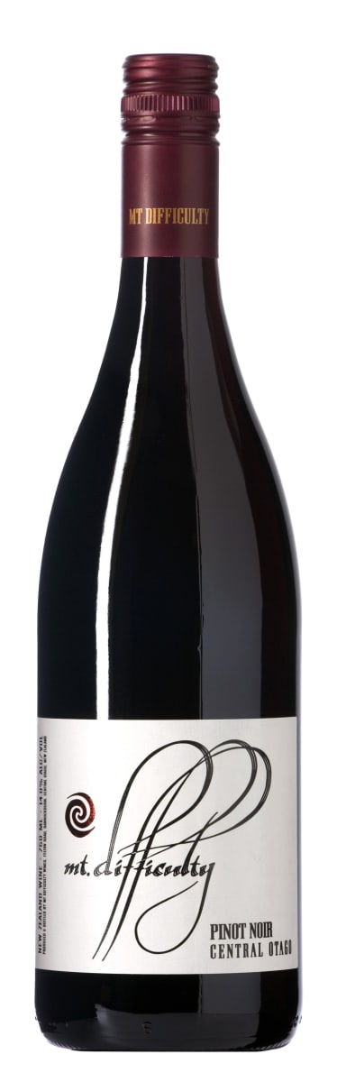 Mt Difficulty Pinot Noir 2016  Front Bottle Shot