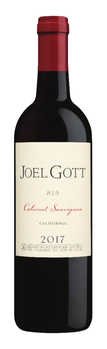 Joel Gott Blend No. 815 Cabernet Sauvignon 2017  Front Bottle Shot